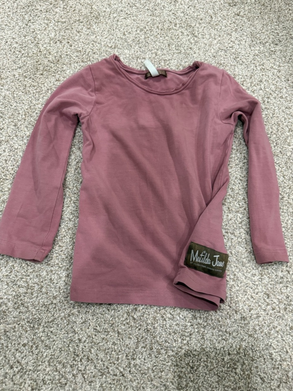 Matilda Jane Long Sleeve Tee in Dusty Rose